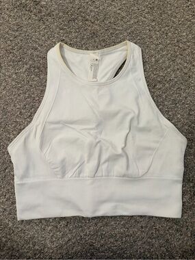 lululemon athletica White High-Neck Sports Bralette